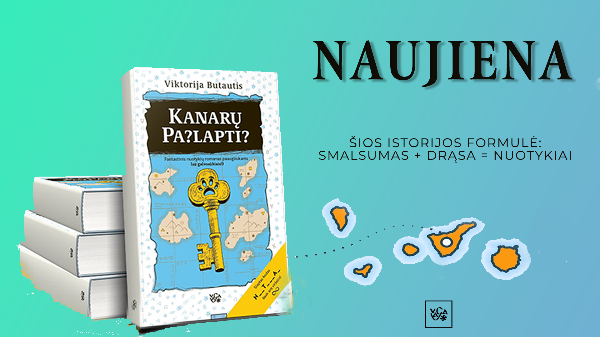 Apie knygą paaugliams "Kanarų paslaptis"